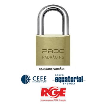 Cadeado Padrão CEEE/RGE